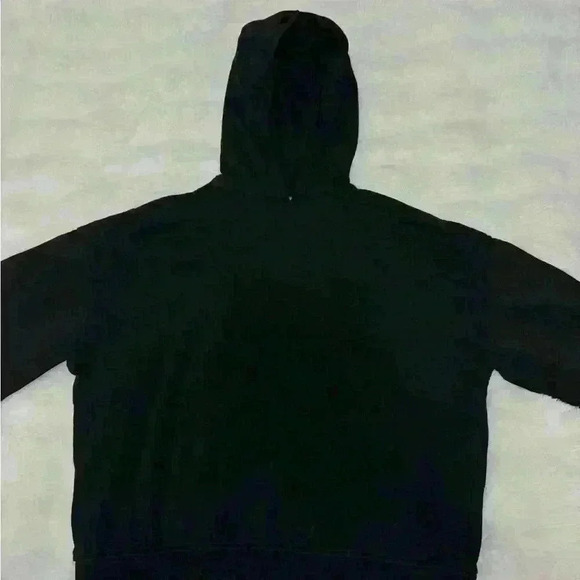 Divided Woman’s  Black Cropped Oversized-fit Hoodie size XS - Picture 1 of 7